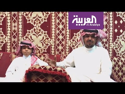 والد الطفل السعودي الذي أنهار أثناء القائه قصيدة يروي ما حدث