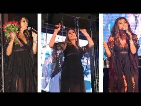 شاهد إليسا ترقص على المسرح بطريقة مثيرة