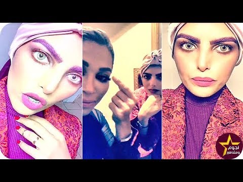 شاهد سارة الودعاني تظهر بلون حواجب غريب