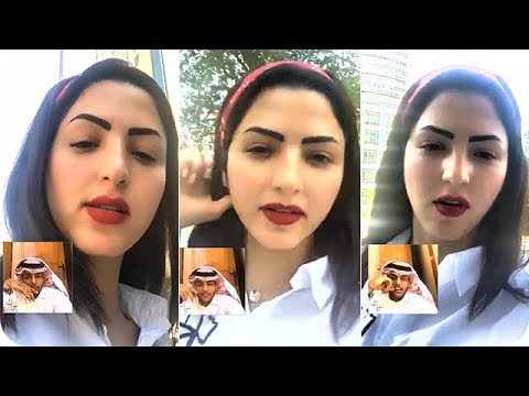 شاب سعودي يتحدى نصرة الحربي على البث المباشر