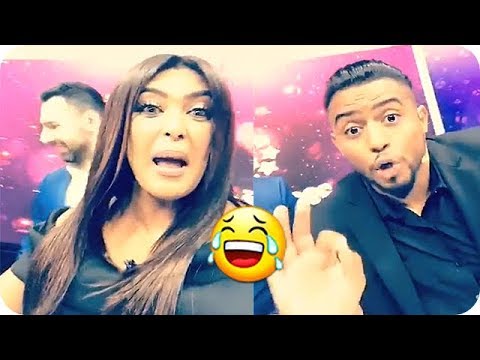 الفنانة وعد وفهد سال في كواليس يوميات نجوم بلا حدود