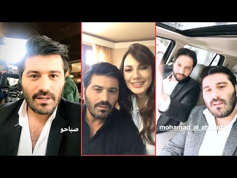 شاهد يزن السيد دارين حمزة ومحمد الأحمد كواليس مسلسل فرصة أخيرة