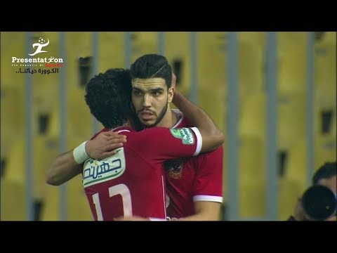 شاهد  الهدف الأول للأهلي في شباك الاتحاد السكندري