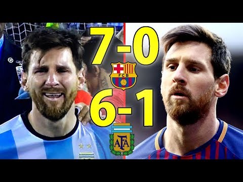 5 هزائم لن ينساها نجم برشلونة ميسي أبدًا