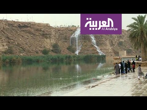 شاهد أمطار رعدية متوسطة تغسل الرياض منذ فجر الأربعاء