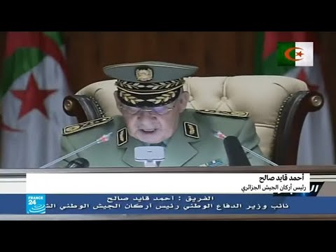 شاهد رئيس الأركان الجزائري يحذر الشعب من الفوضى